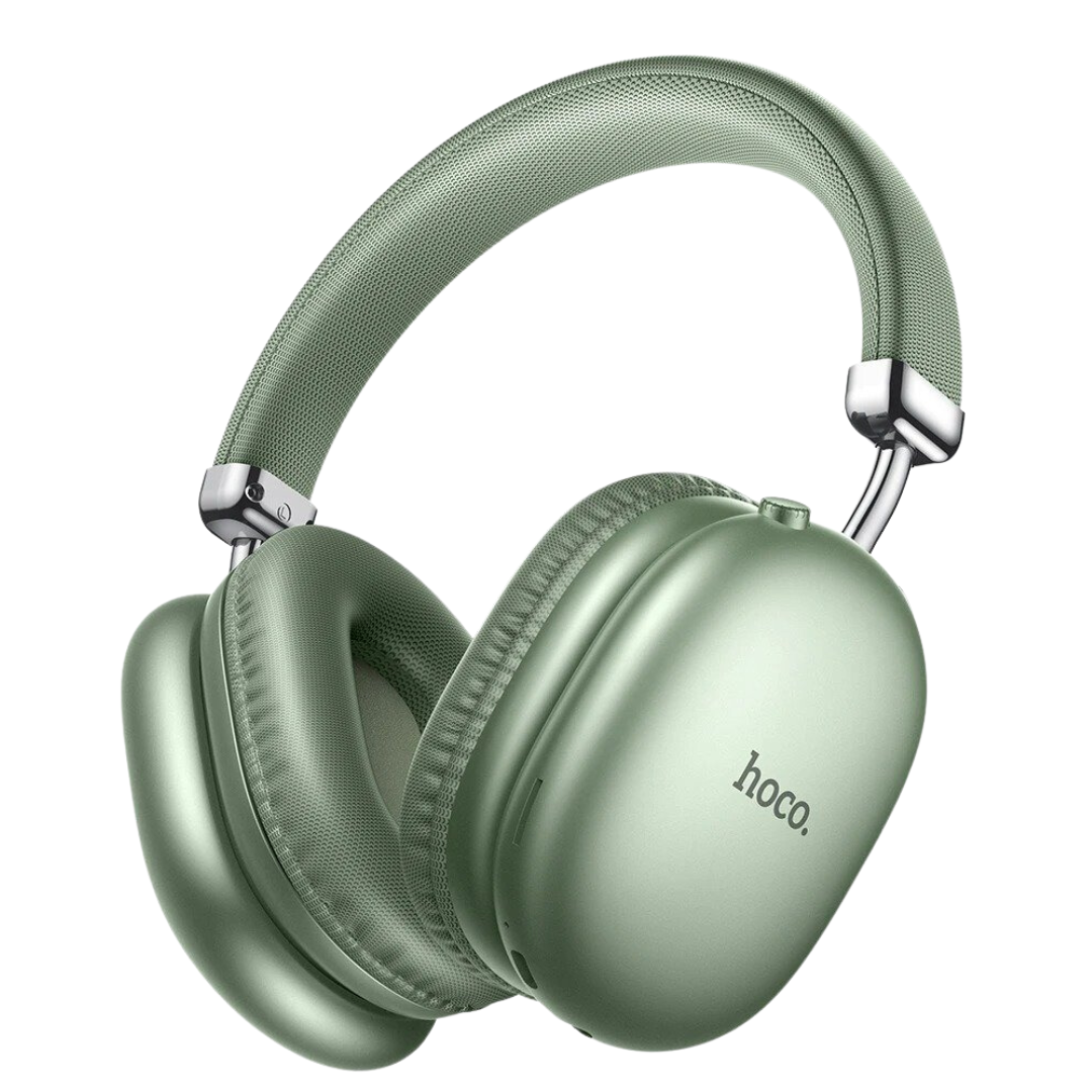 AUDIFONOS AURICULARES DE DIADEMA W35 MAX BLUETOOTH: Carga de 90 horas de duración