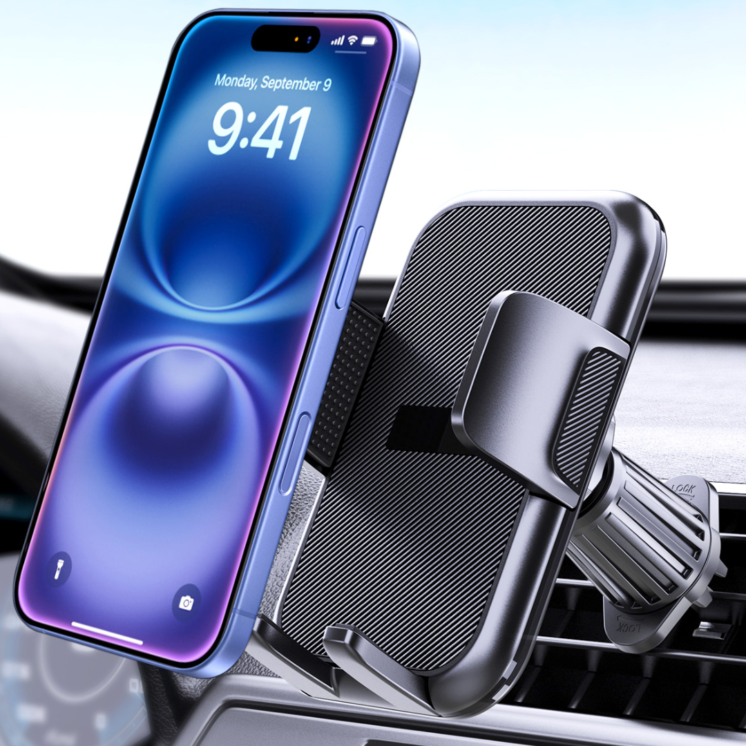 Soporte Celular Carro Rejilla Ventilación Ajuste Automático