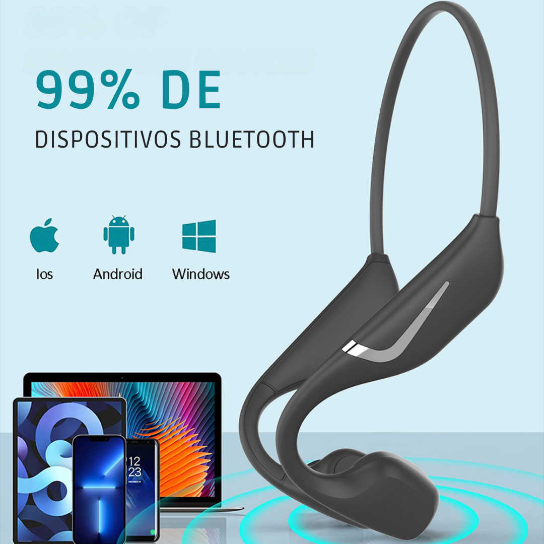 Audífonos Conducción Ósea Inalámbricos DV68 Bluetooth Deportes