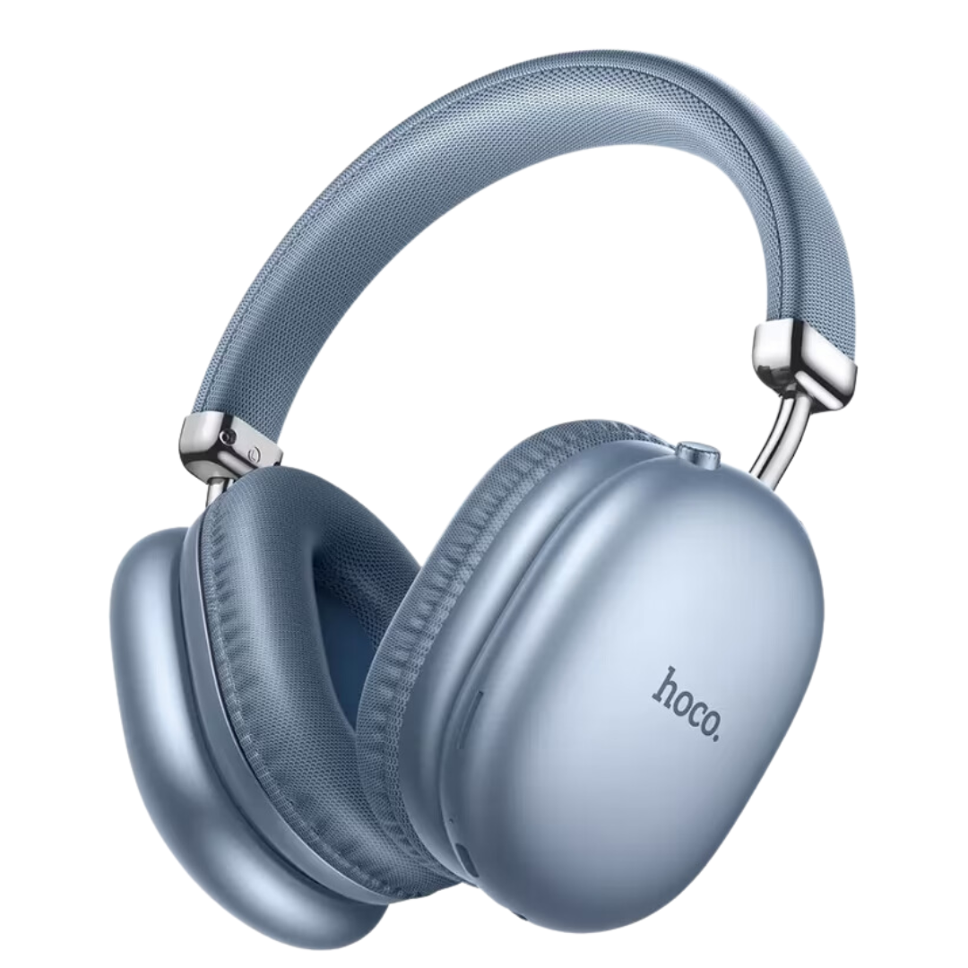 AUDIFONOS AURICULARES DE DIADEMA W35 MAX BLUETOOTH: Carga de 90 horas de duración