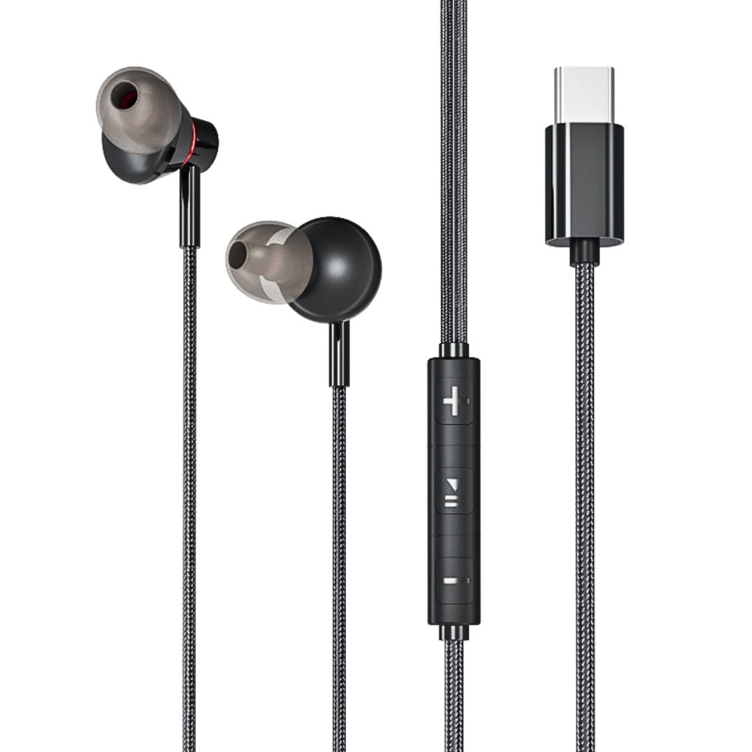 Audífonos Cable Celular Tipo C In Ear Auriculares E23