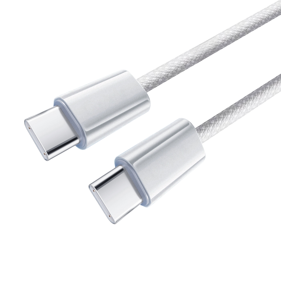 Cable Cargador Portátil Usb C A Usb C 240w Trenzado 2 Metros