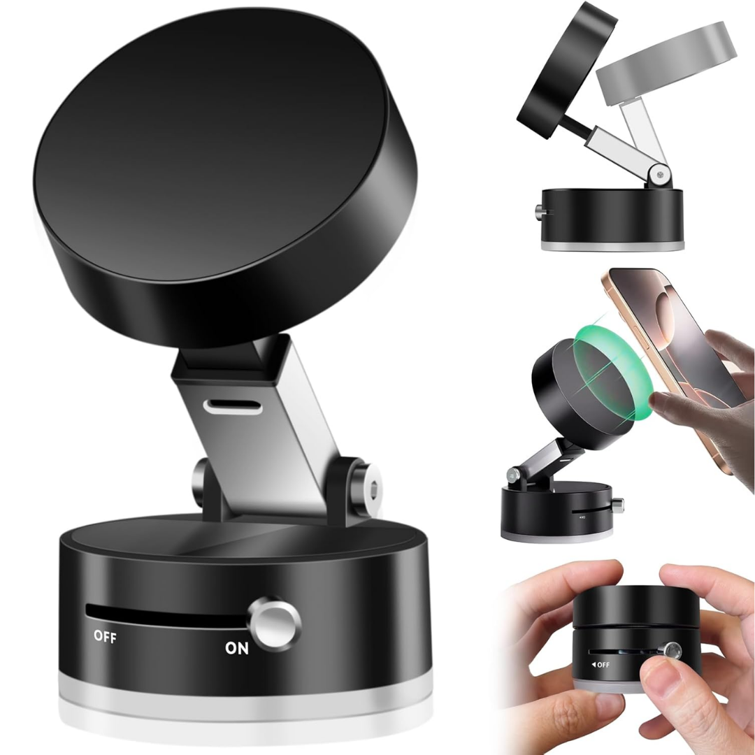 Soporte Celular Carro / Escritorio / Cocina Magsafe Al Vacio