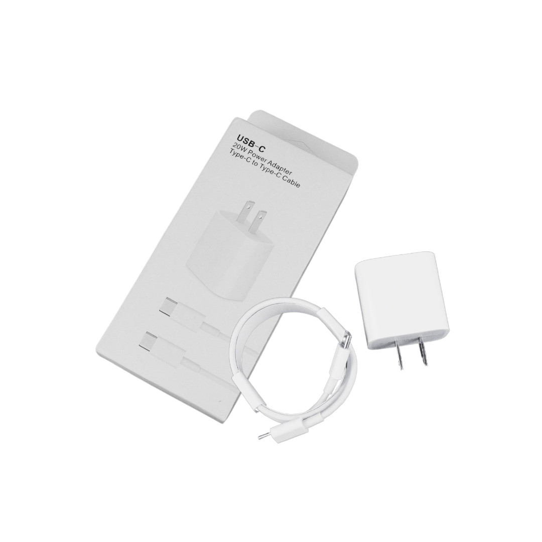 CARGADOR CARGA RAPIDA PARA IPHONE / 20W