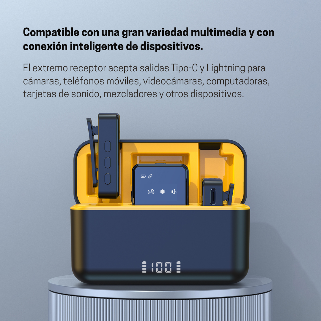 Micrófono Solapa Profesional Inalámbrico Sx12