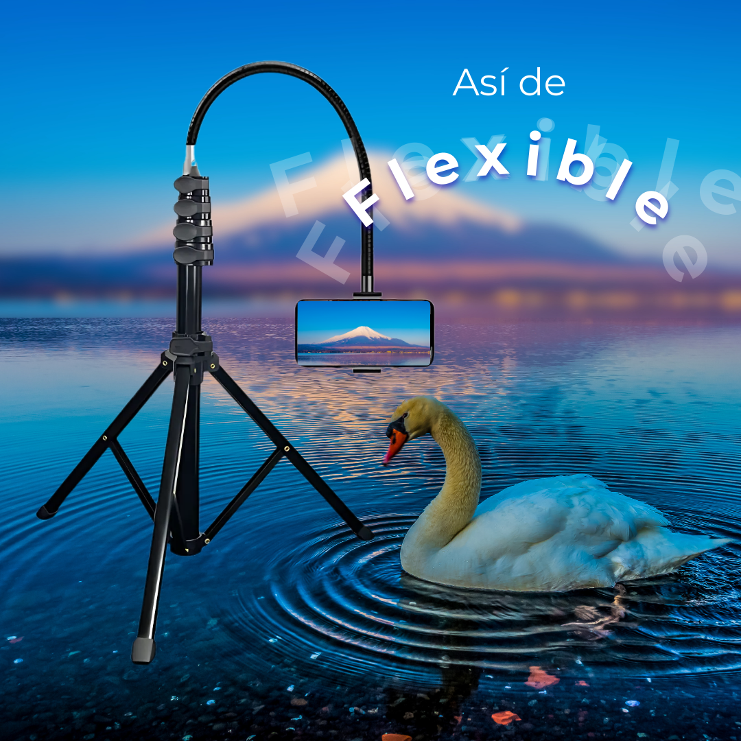 Trípode Celular Punta Flexible Soporte Ajustable Cámara