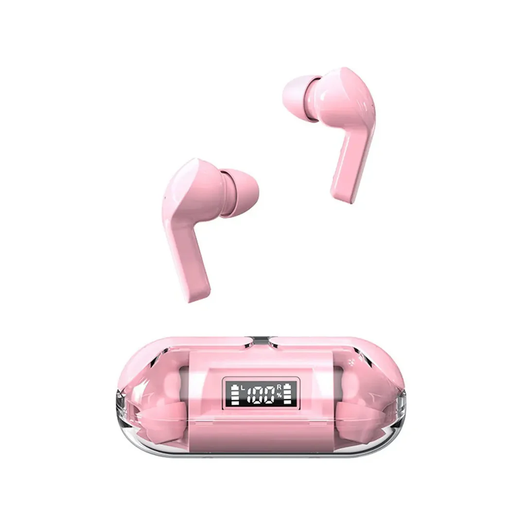 AUDÍFONOS INALAMBRICOS TRANSPARENTE TM20 BLUETOOTH