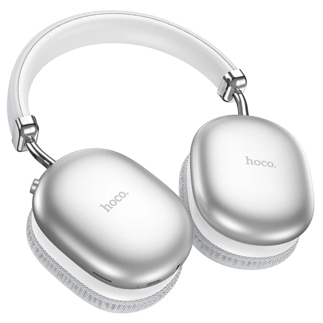 AUDIFONOS AURICULARES DE DIADEMA W35 MAX BLUETOOTH: Carga de 90 horas de duración