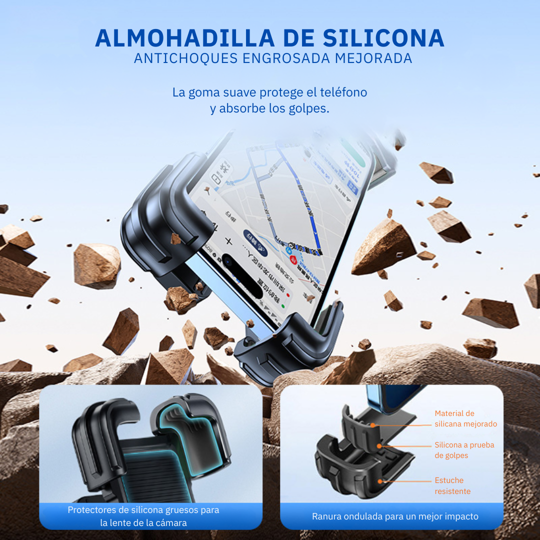 Soporte Celular Para Bicicleta / Moto En Barra Dirección