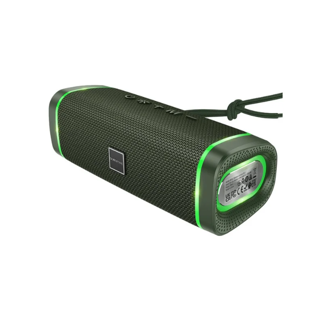 PARLANTE BAFLE BR32 INALÁMBRICO BLUETHOOTH: Sonido Potente y Diseño Deportivo