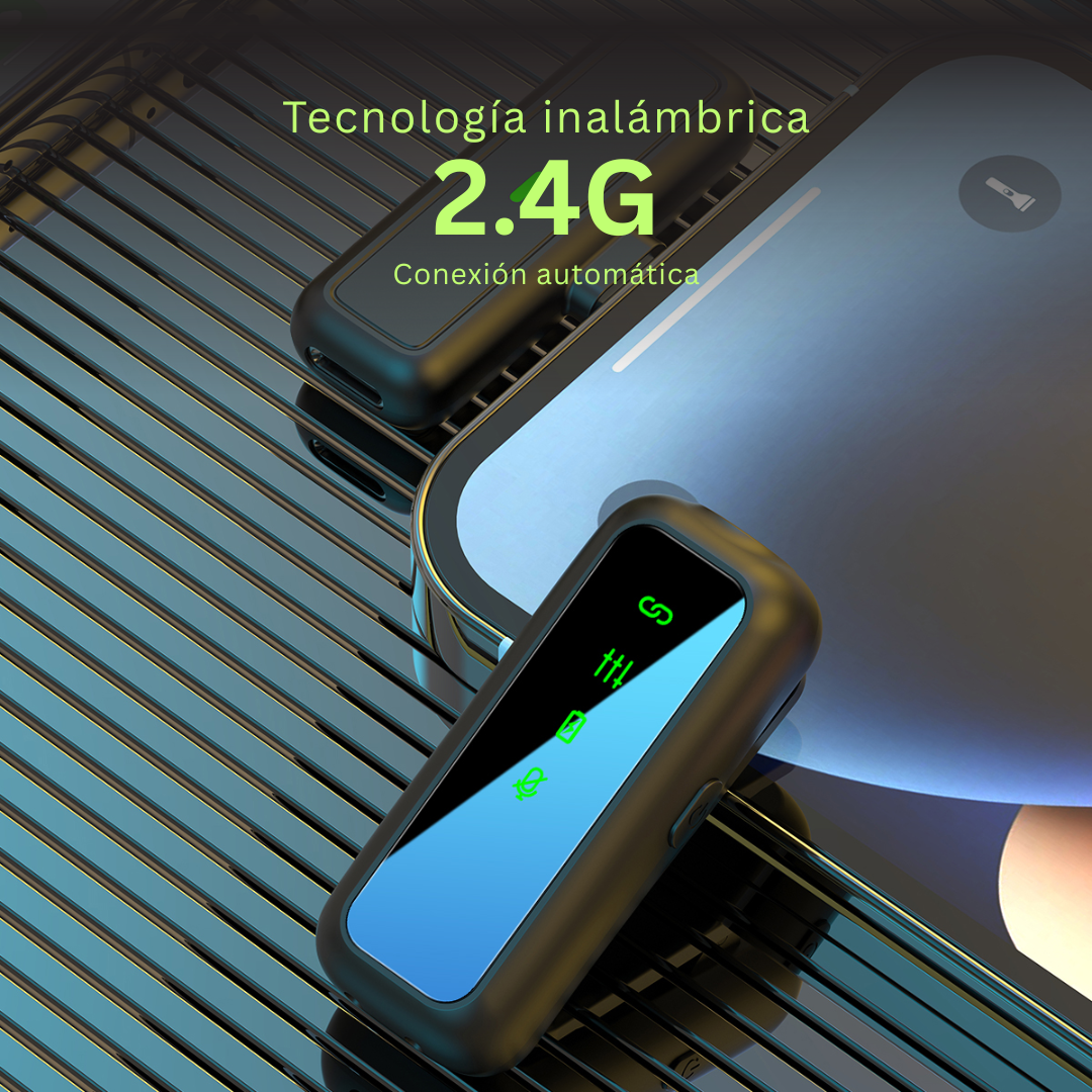 Micrófonos Solapa Inalámbricos Sx6 Entrada tipo C o iPhone
