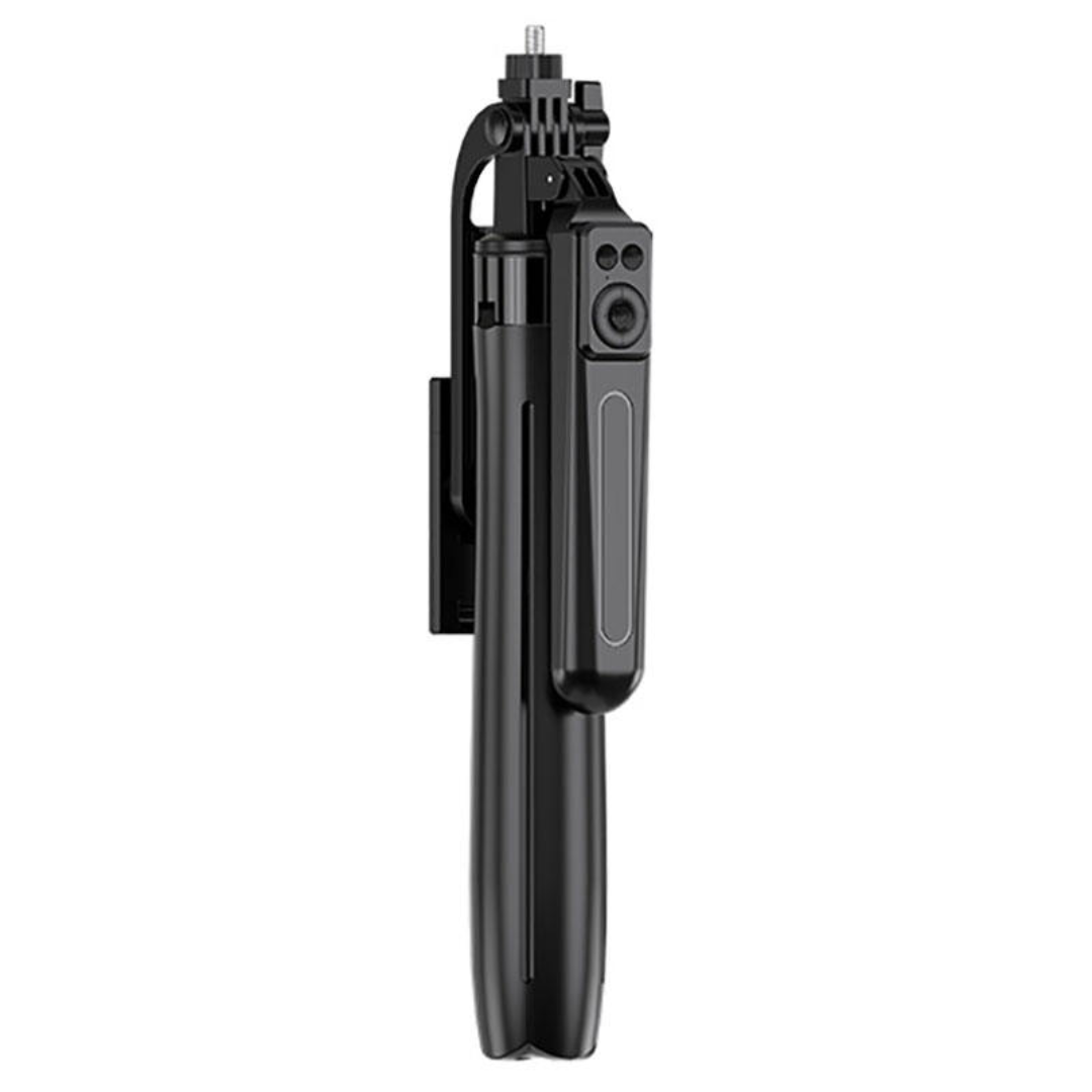 TRIPODE PREMIUM PARA CELULAR Ó CÁMARA PLEGABLE Y PORTABLE EXTRA LARGO 180CM + CONTROL REMOTO