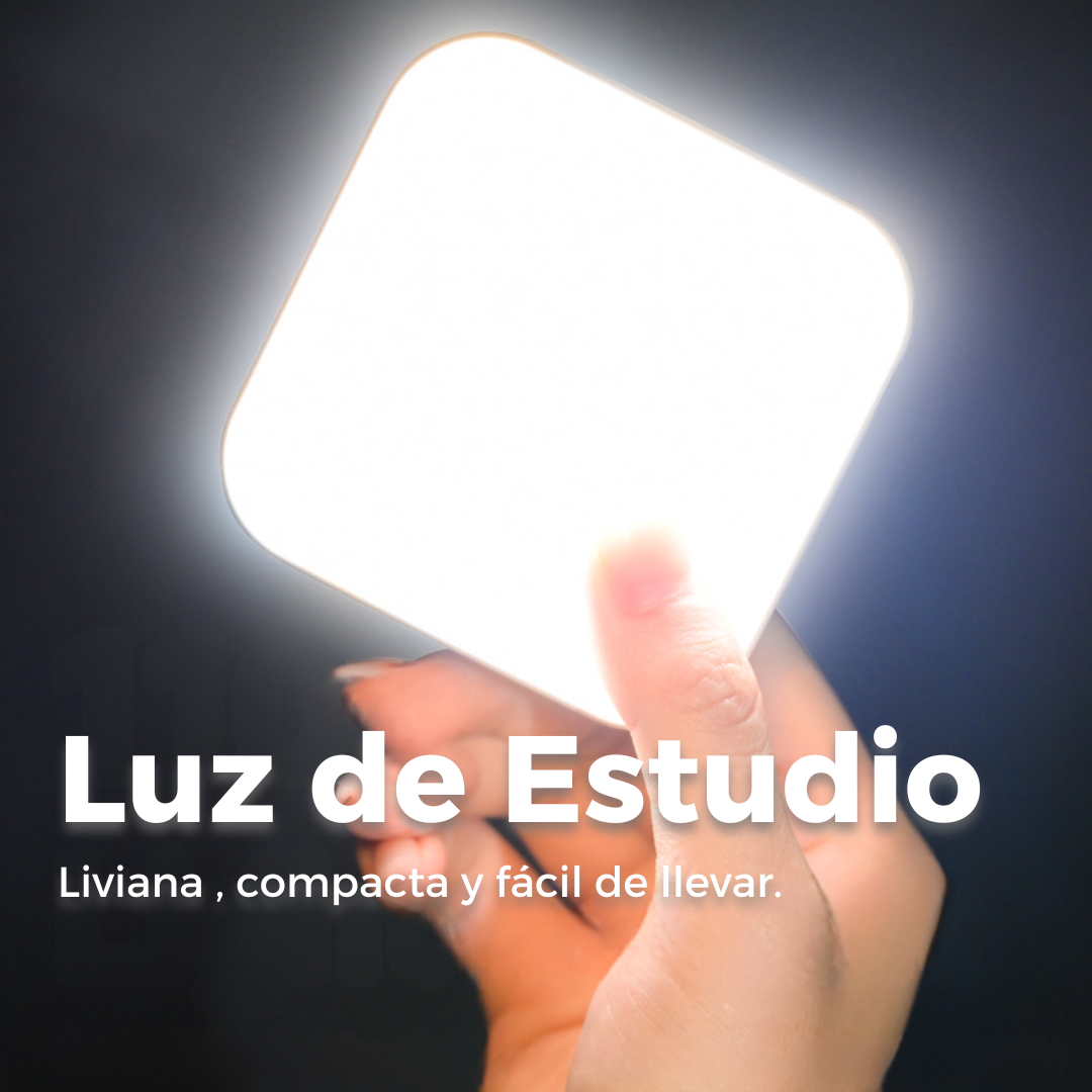 Luz Portable Mini Recargable M25 Color Rgb Tono Variable