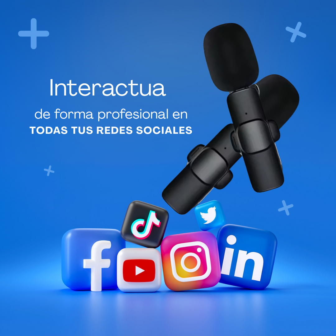 Micrófono Solapa Inalámbrico K15 Cámara / Ios / Android
