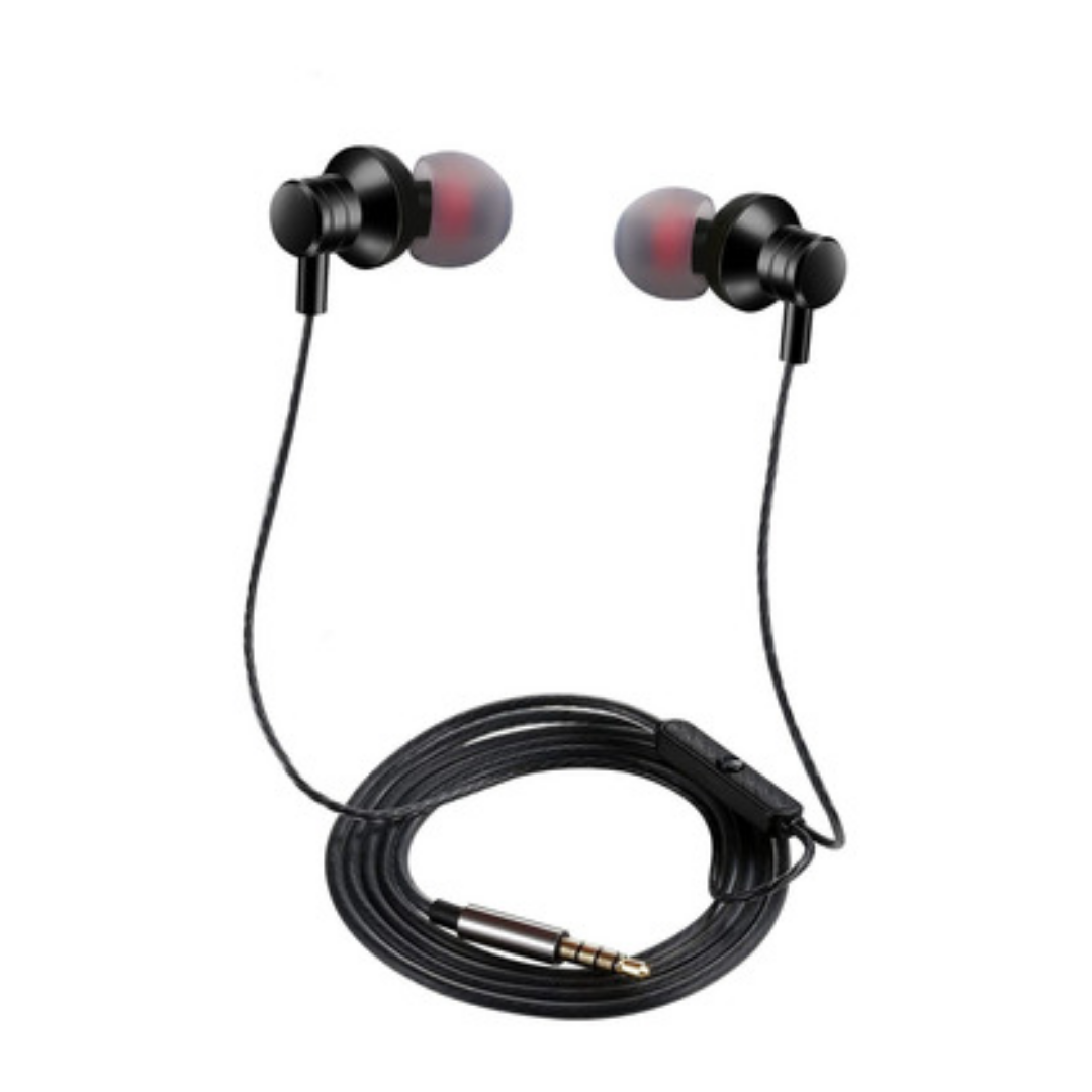Audífonos Cable Celular Aux 1x1 Jack 3.5mm Auriculares E21