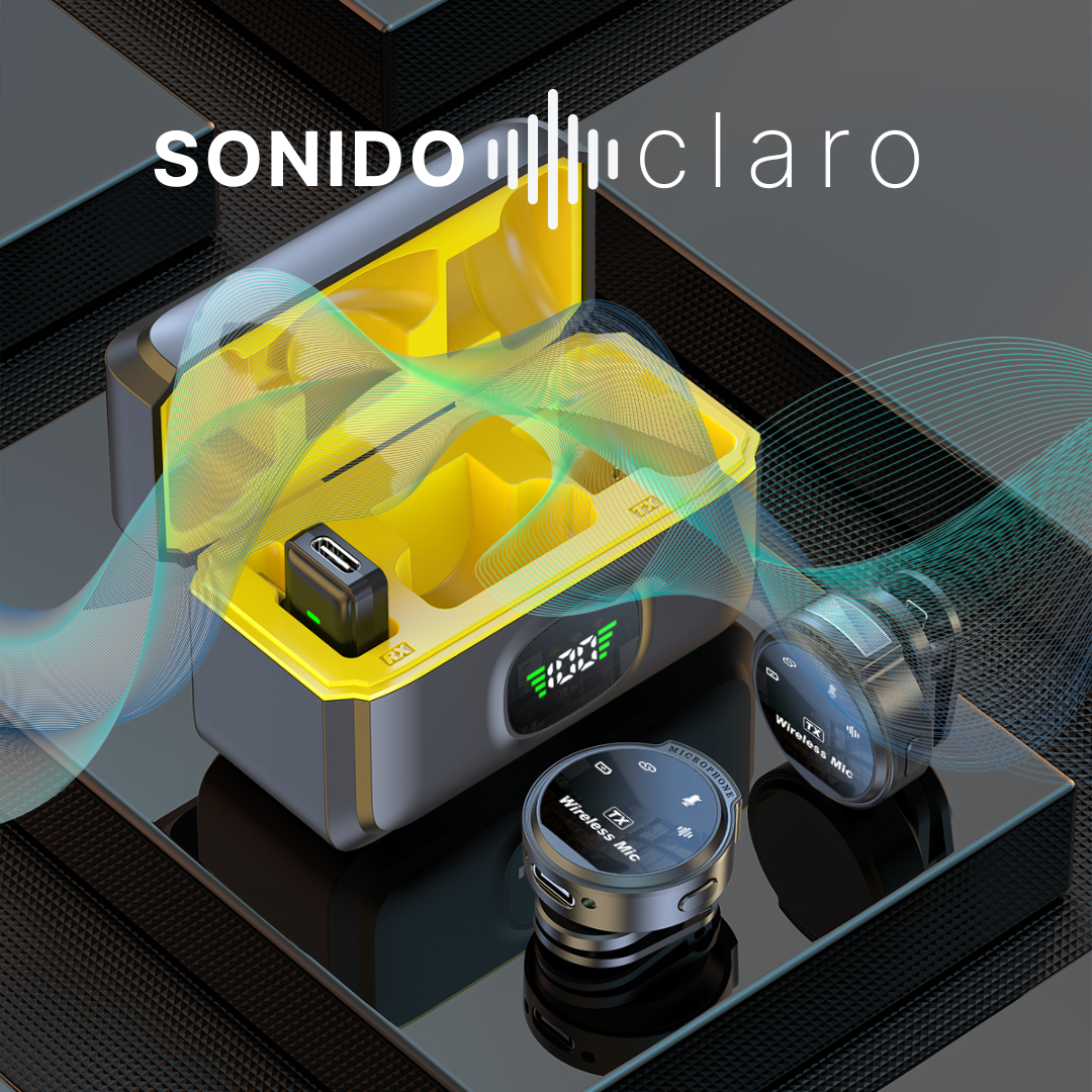 Microfono Inalámbrico Solapa Clip Magnético Profesional J6