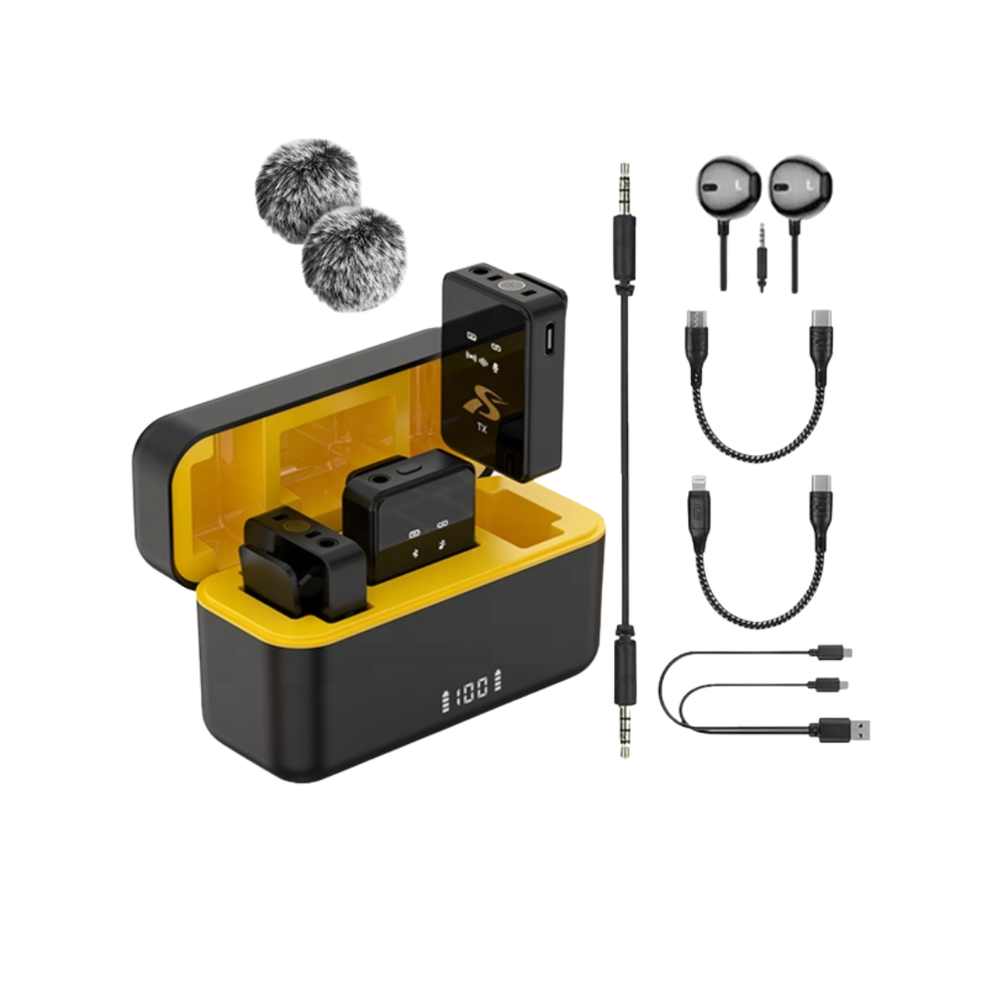 Micrófono Solapa Profesional Inalámbrico Sx12