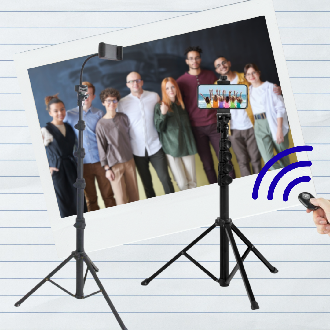 Trípode Celular Punta Flexible Soporte Ajustable Cámara