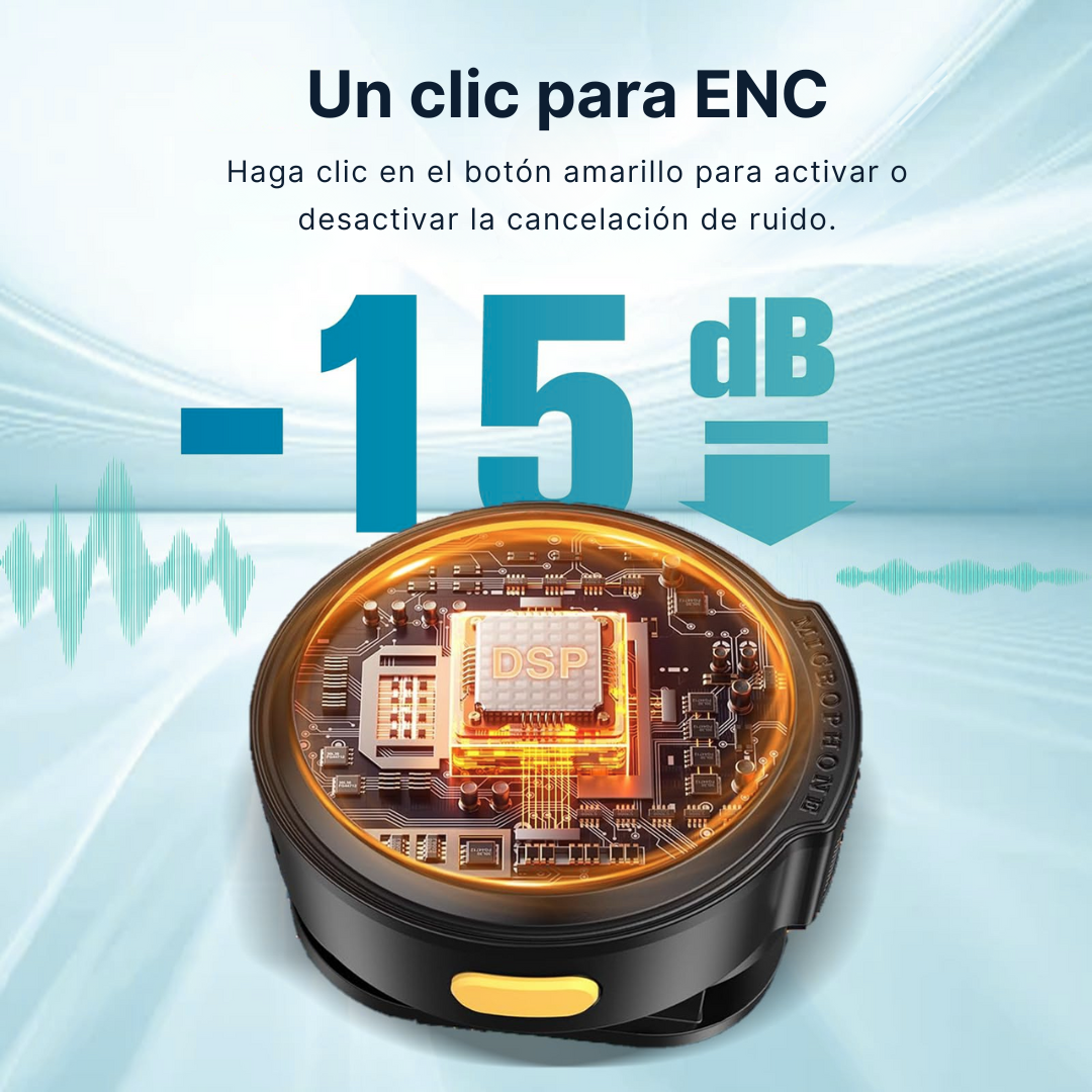 Microfono Inalámbrico Solapa Clip Magnético Profesional J6
