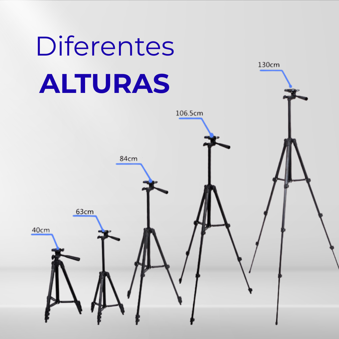 Trípode Celular Punta Flexible Soporte Ajustable Cámara