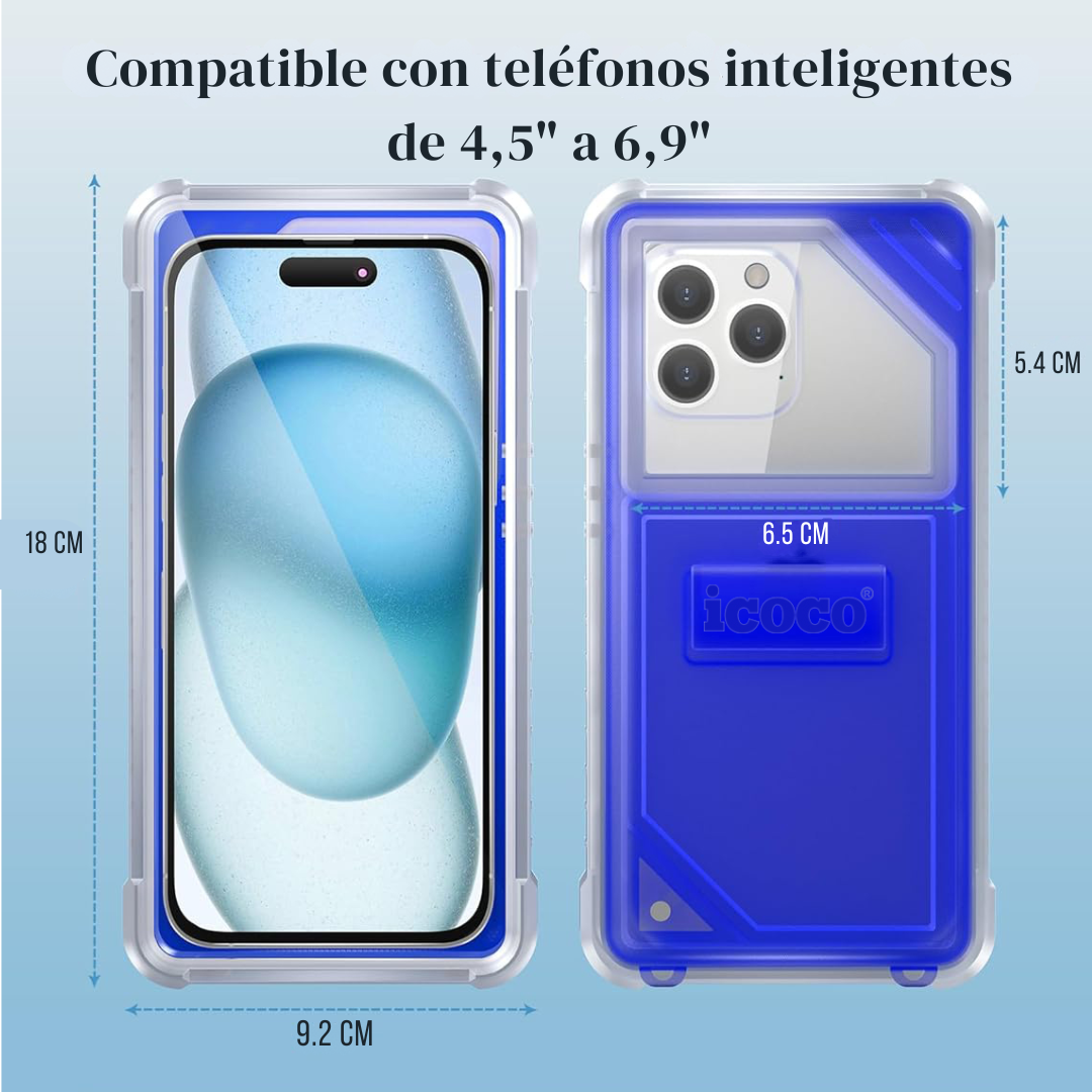 CASE FORRO SUMERGIBLE PARA EL CELULAR