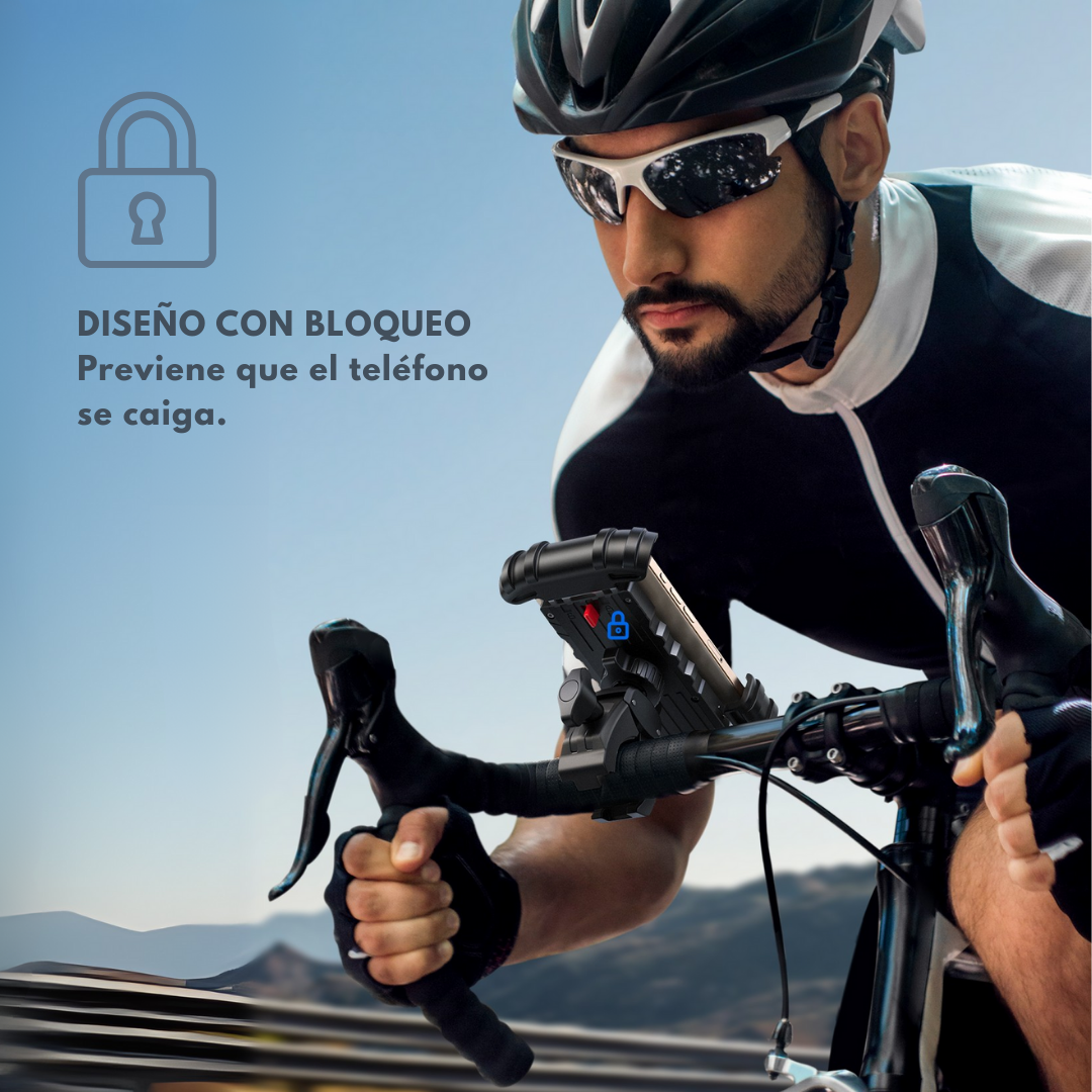 Soporte Celular Para Bicicleta / Moto En Barra Dirección