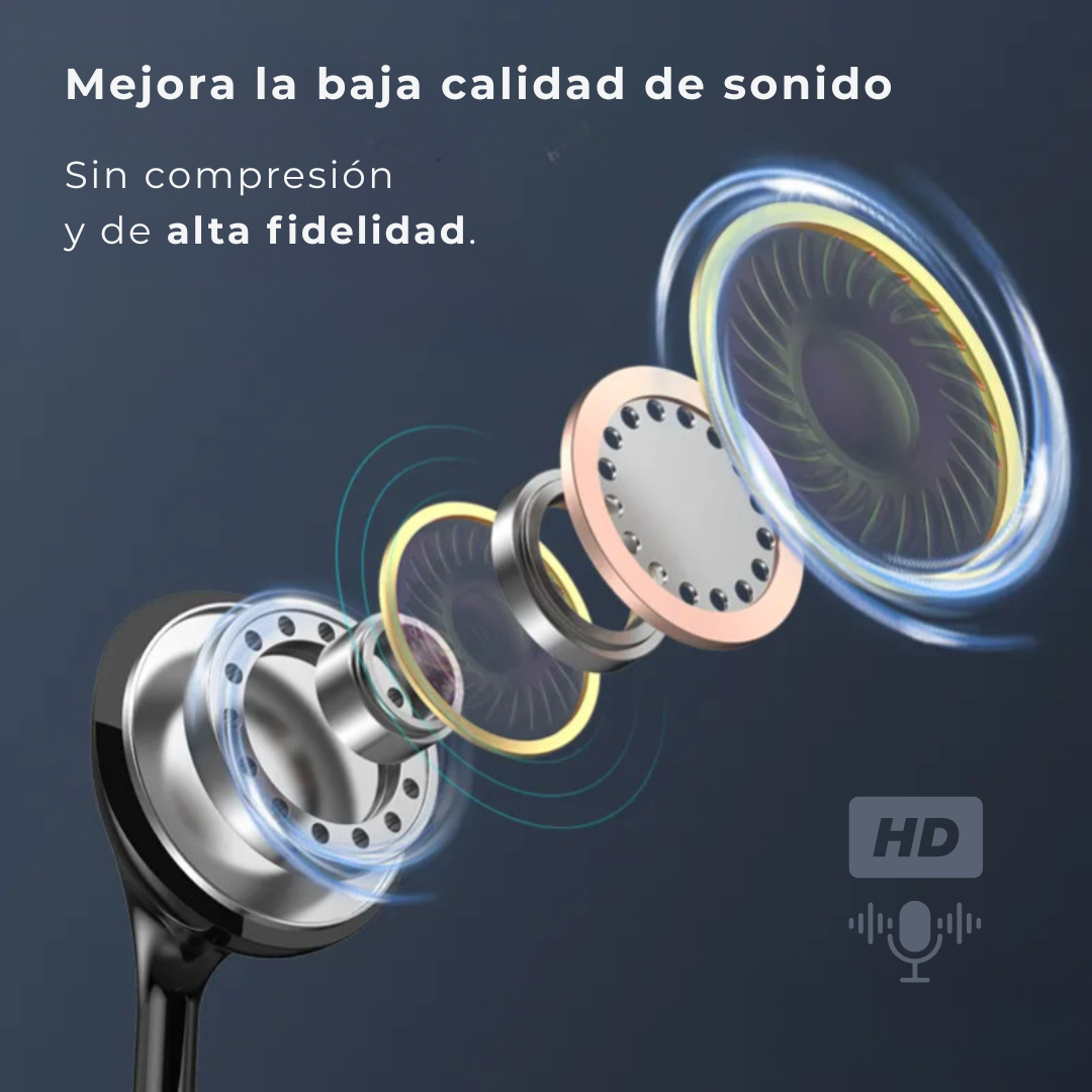 Audifonos Cable Tipo C Celular Con Microfono E18 Metalicos