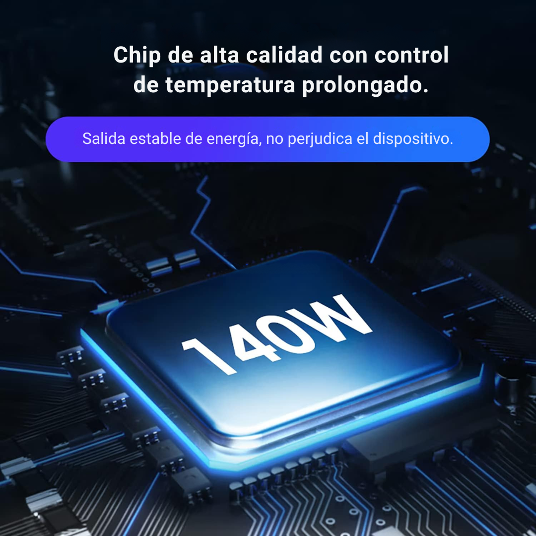 Cargador Portátil 140w Compatible Macbook Pro / Air Tipo C