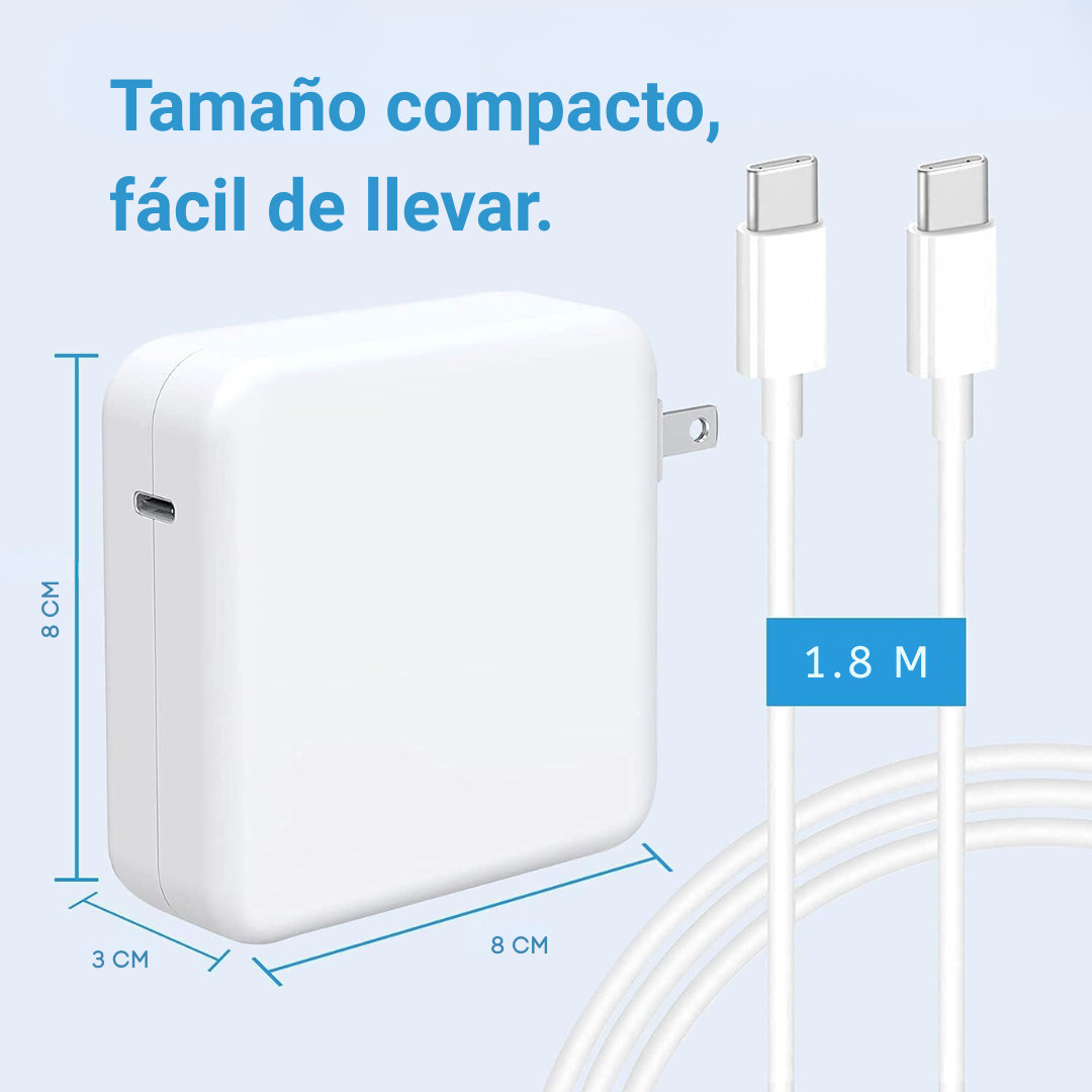 Cargador Portátil 140w Compatible Macbook Pro / Air Tipo C