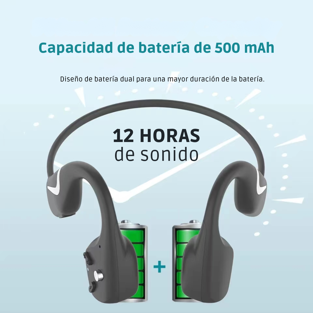 Audífonos Conducción Ósea Inalámbricos DV68 Bluetooth Deportes