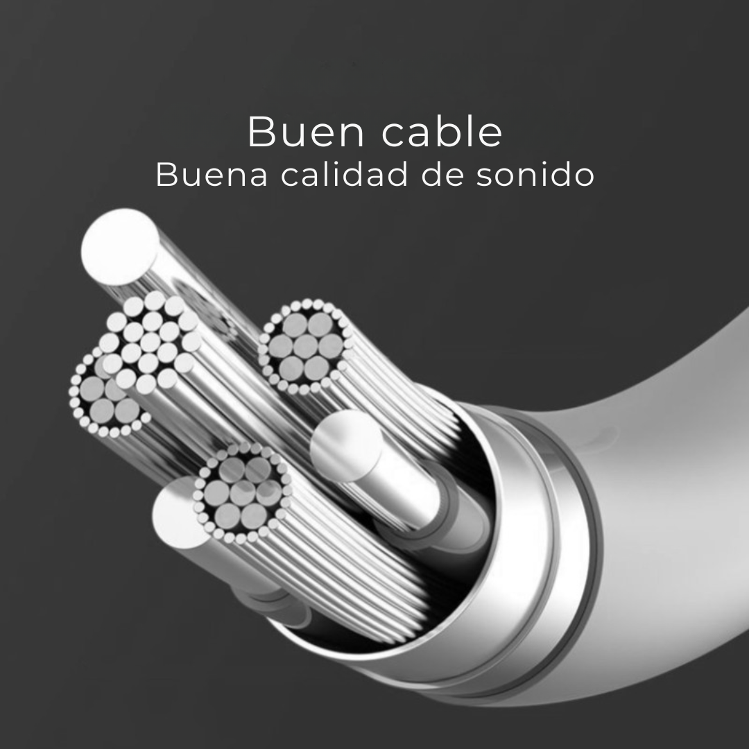 Audifonos Cable Tipo C Celular Con Microfono E18 Metalicos