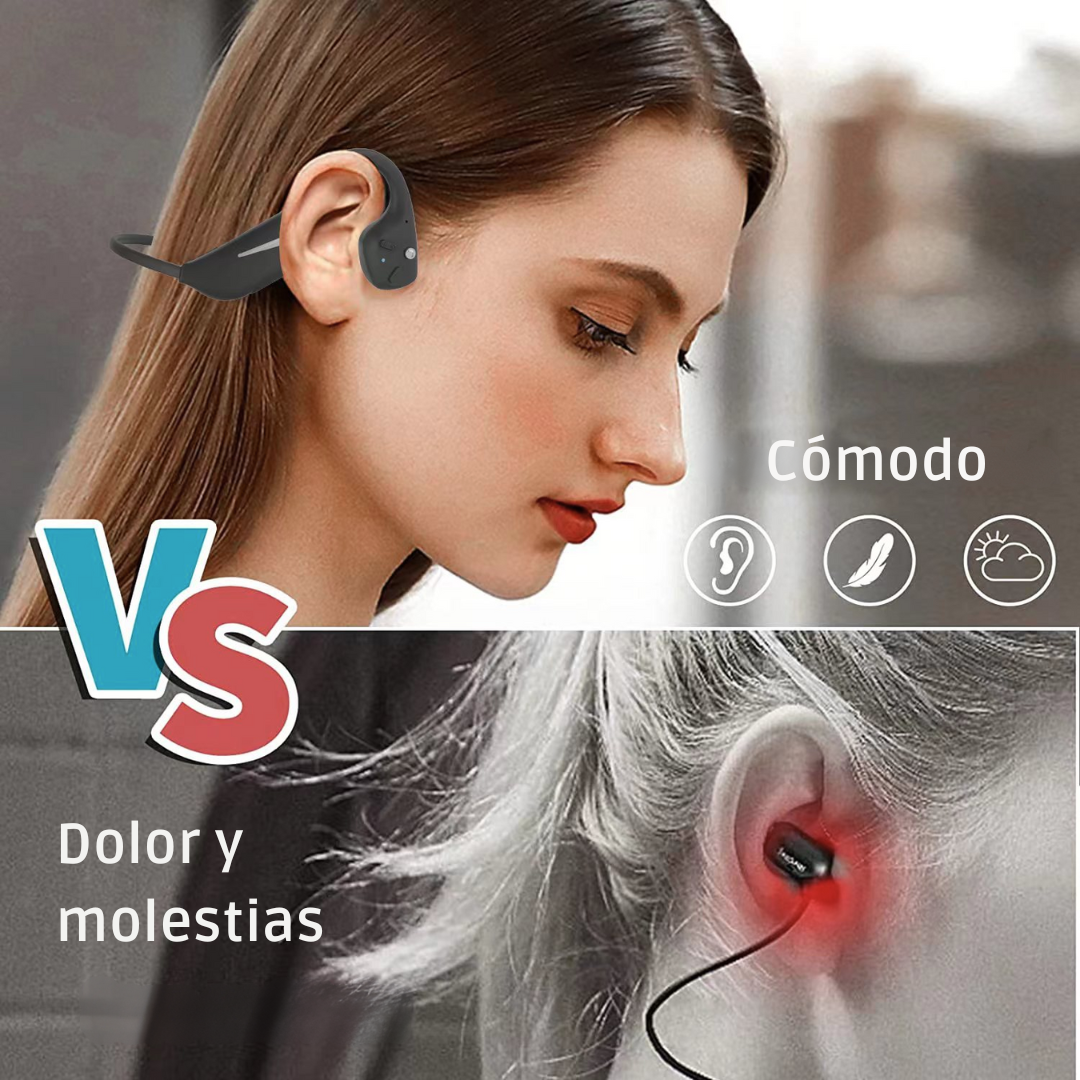 Audífonos Conducción Ósea Inalámbricos DV68 Bluetooth Deportes