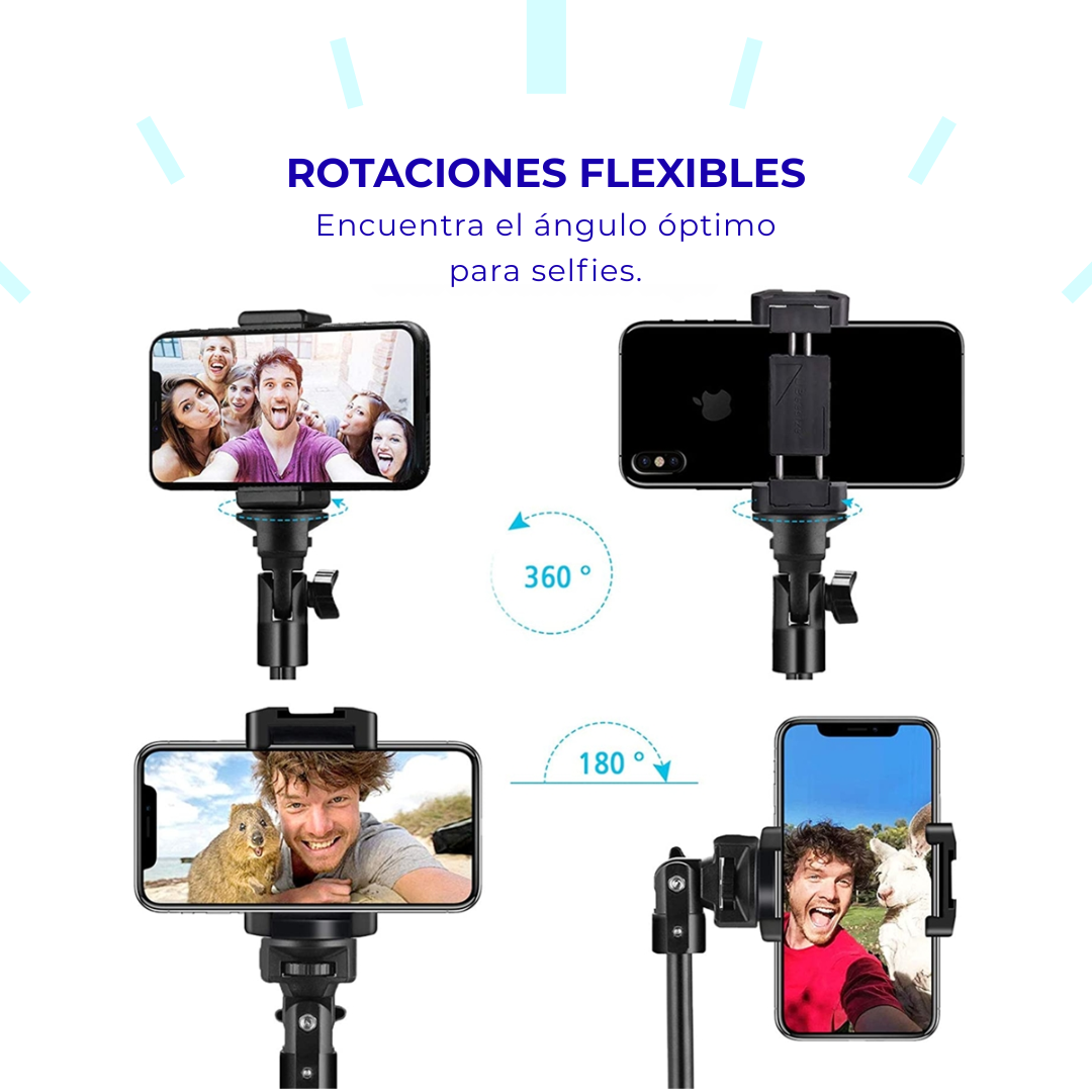 Trípode Celular Punta Flexible Soporte Ajustable Cámara
