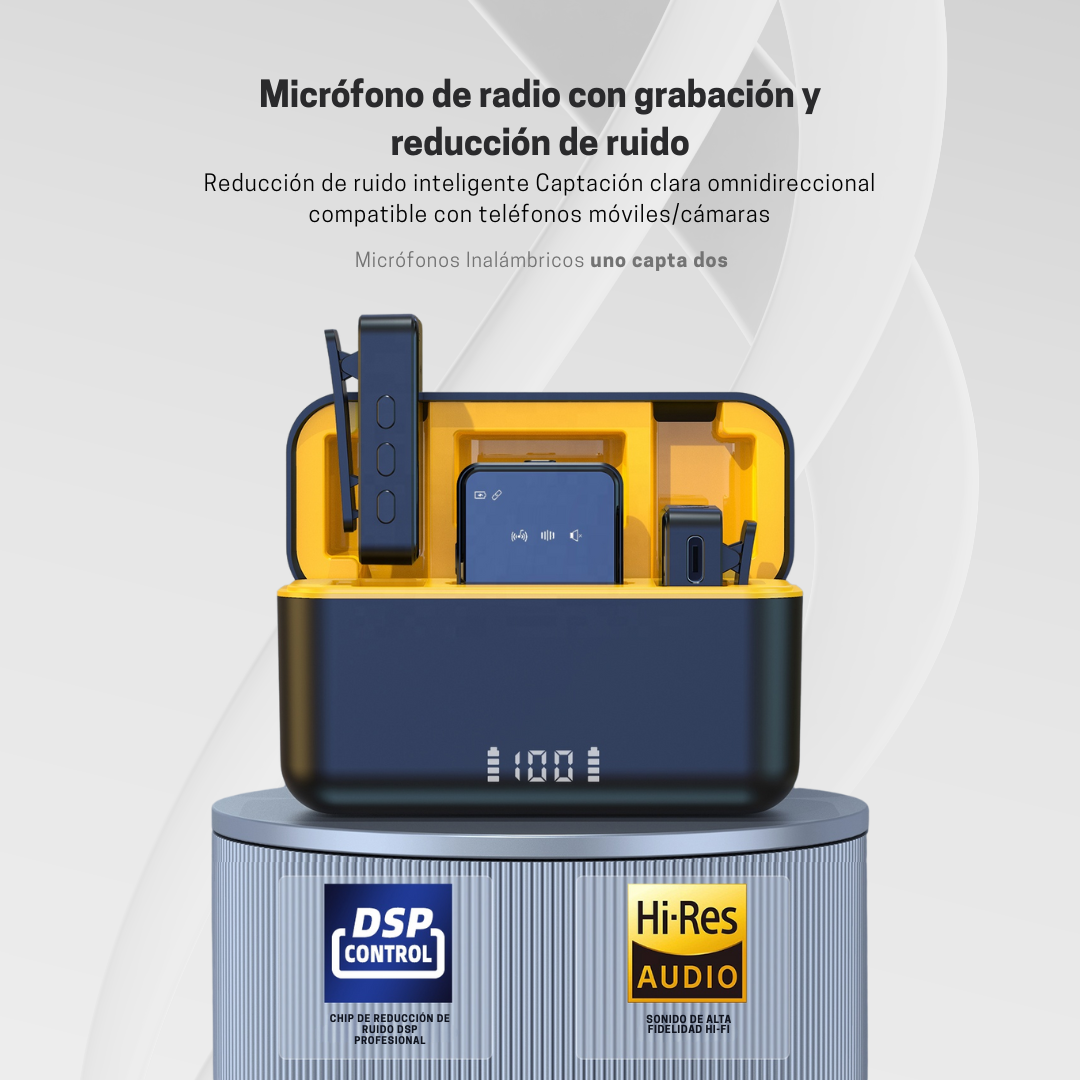Micrófono Solapa Profesional Inalámbrico Sx12