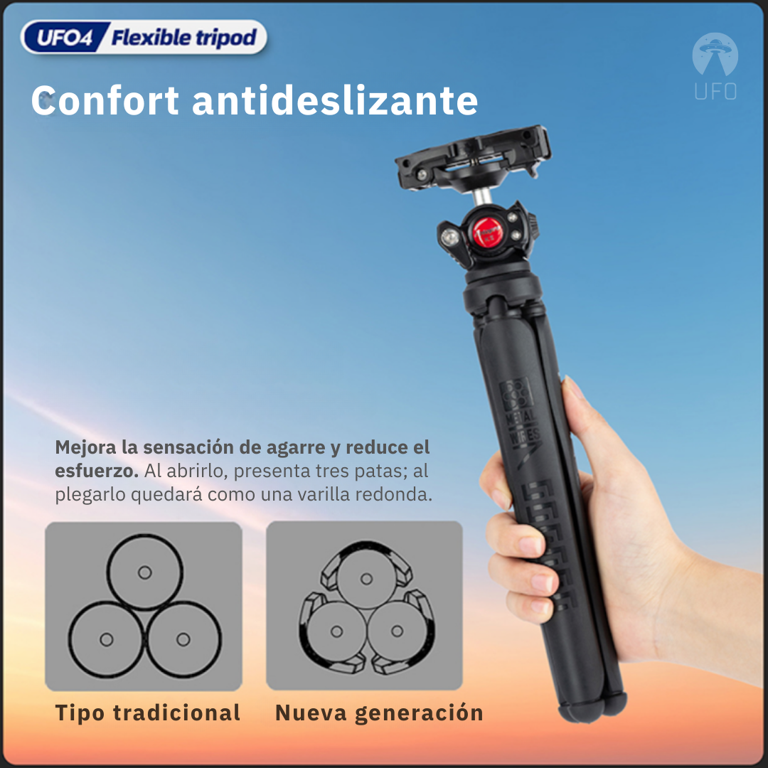 Trípode Pulpo Semiprofesional Celular Cámara Universal