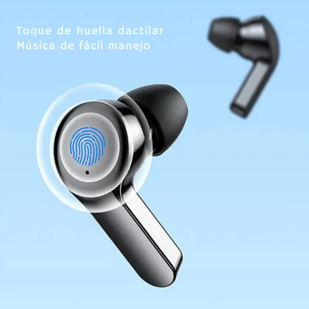 AUDÍFONOS INALAMBRICOS TRANSPARENTE TM20 BLUETOOTH