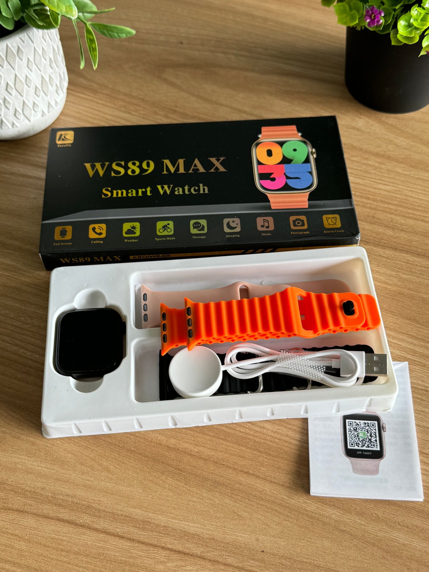 SMARTWATCH RELOJ INTELIGENTE WS89 MAX