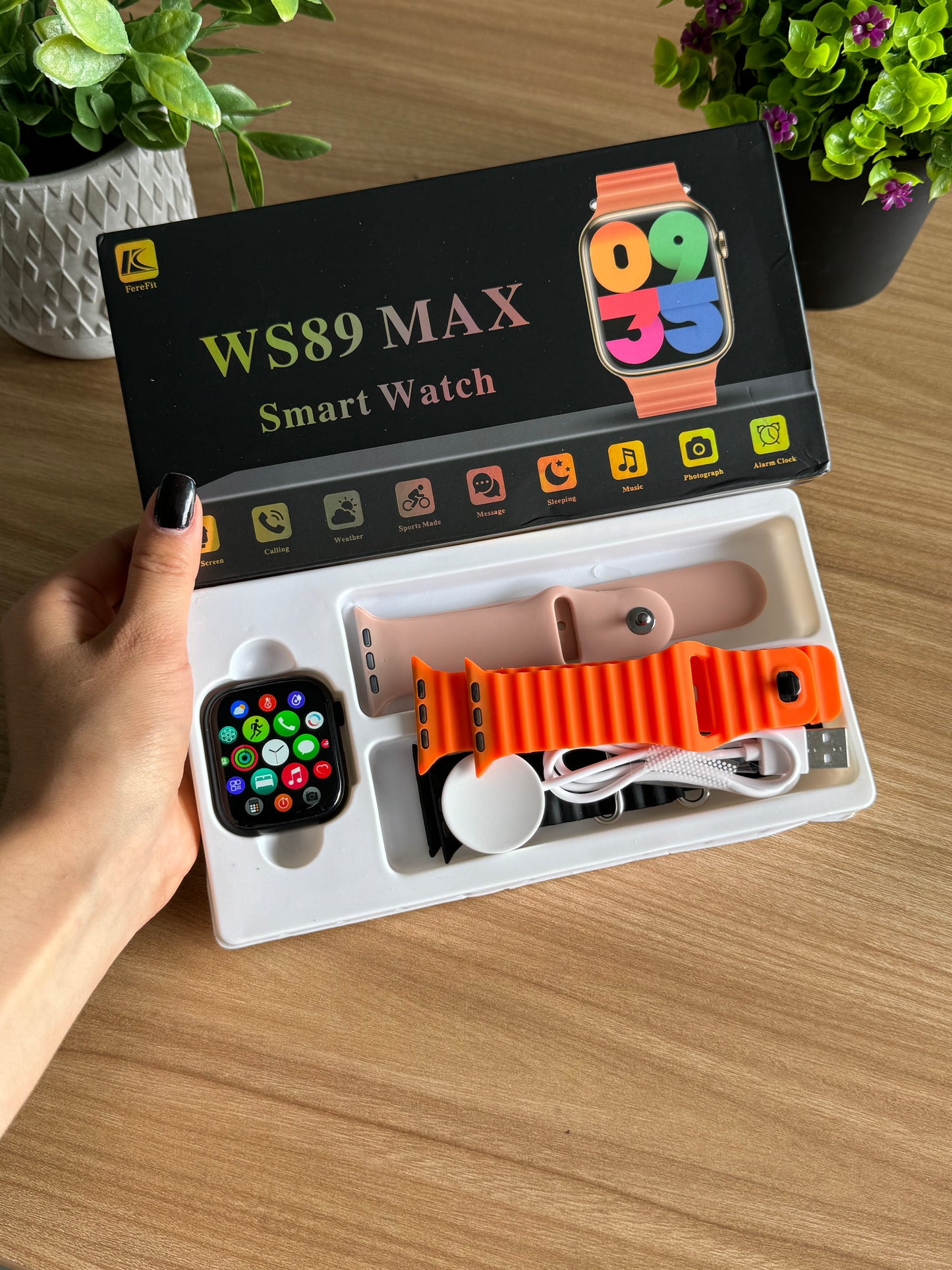 SMARTWATCH RELOJ INTELIGENTE WS89 MAX