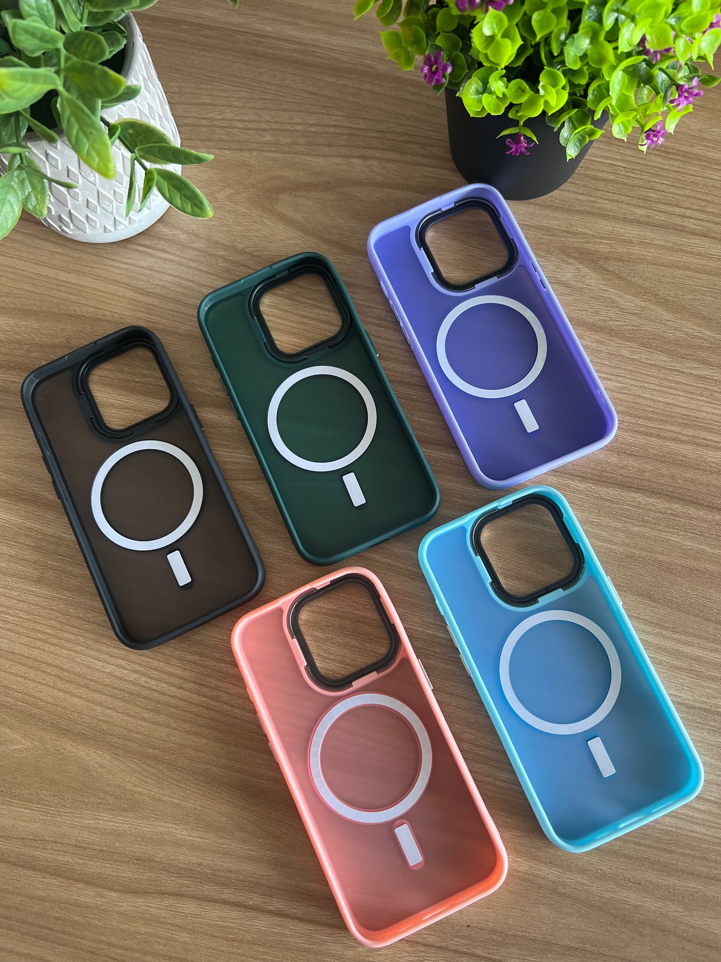 ACRILICO CASE FORRO CON MAGSAFE PARA IPHONE