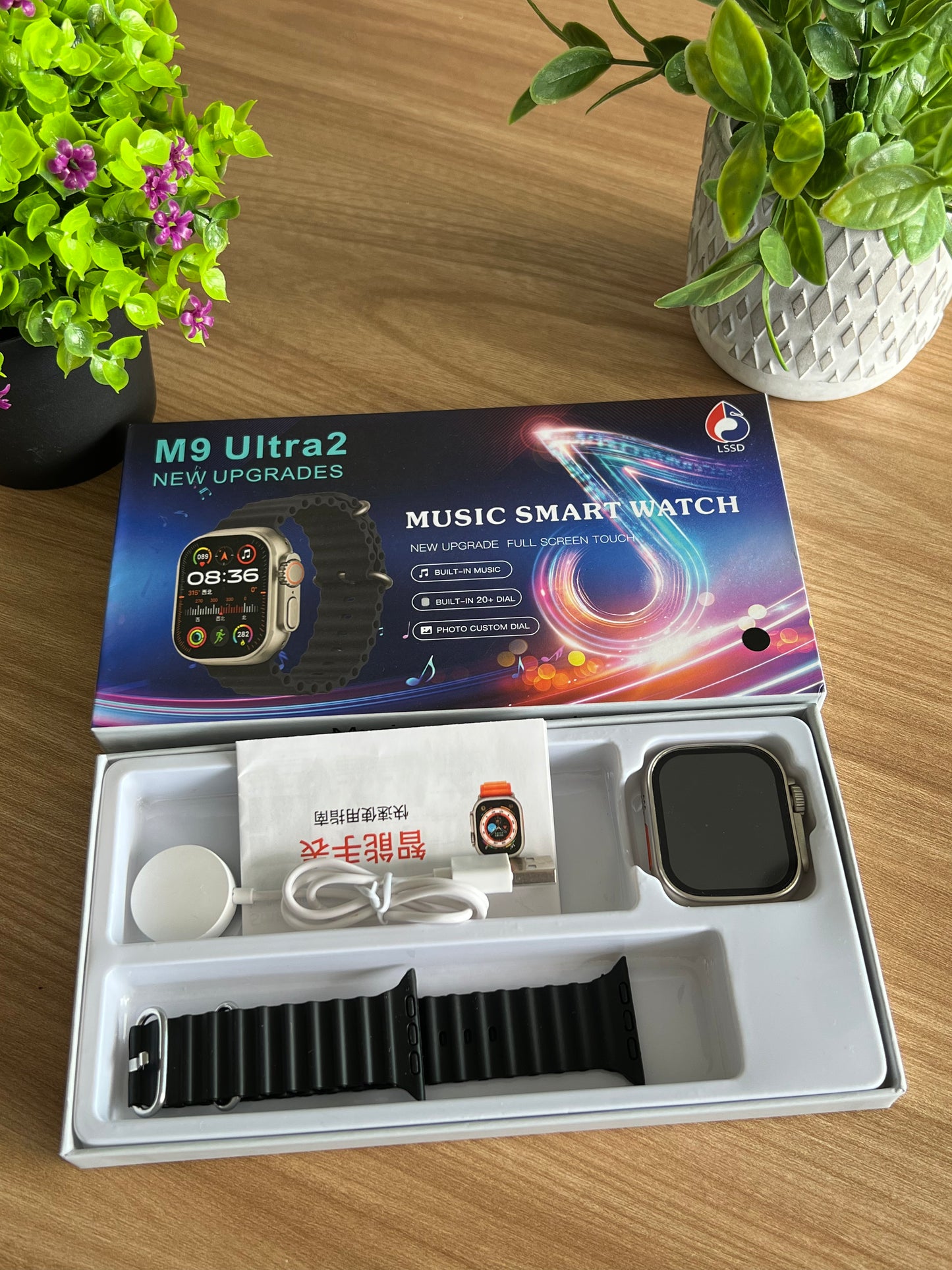 SMARTWATCH RELOJ INTELIGENTE M9 ULTRA 2 MUSIC