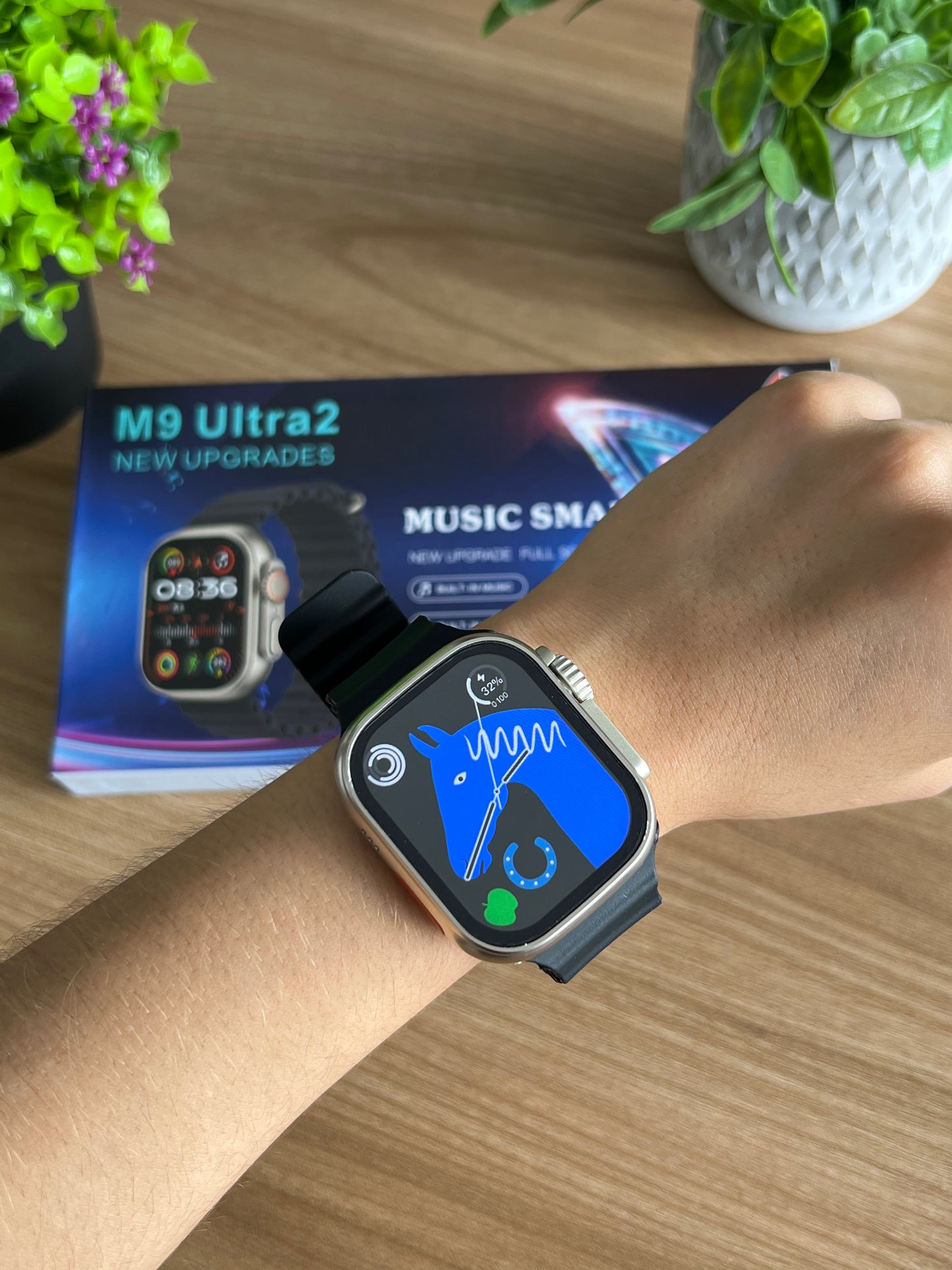 SMARTWATCH RELOJ INTELIGENTE M9 ULTRA 2 MUSIC