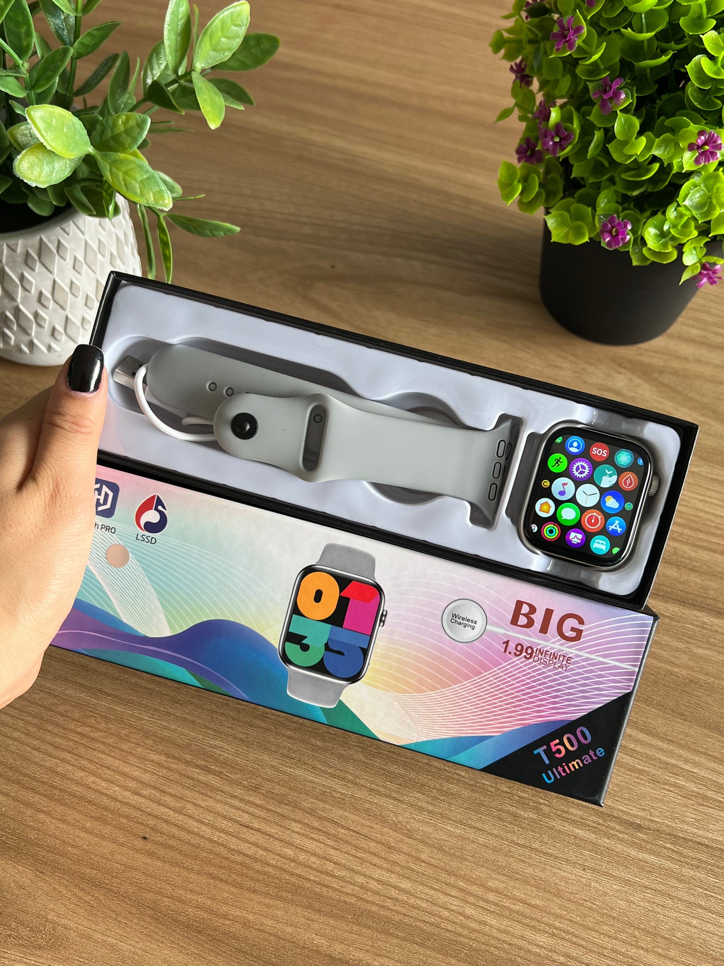 SMARTWATCH RELOJ INTELIGENTE T500 ULTIMATE BIG