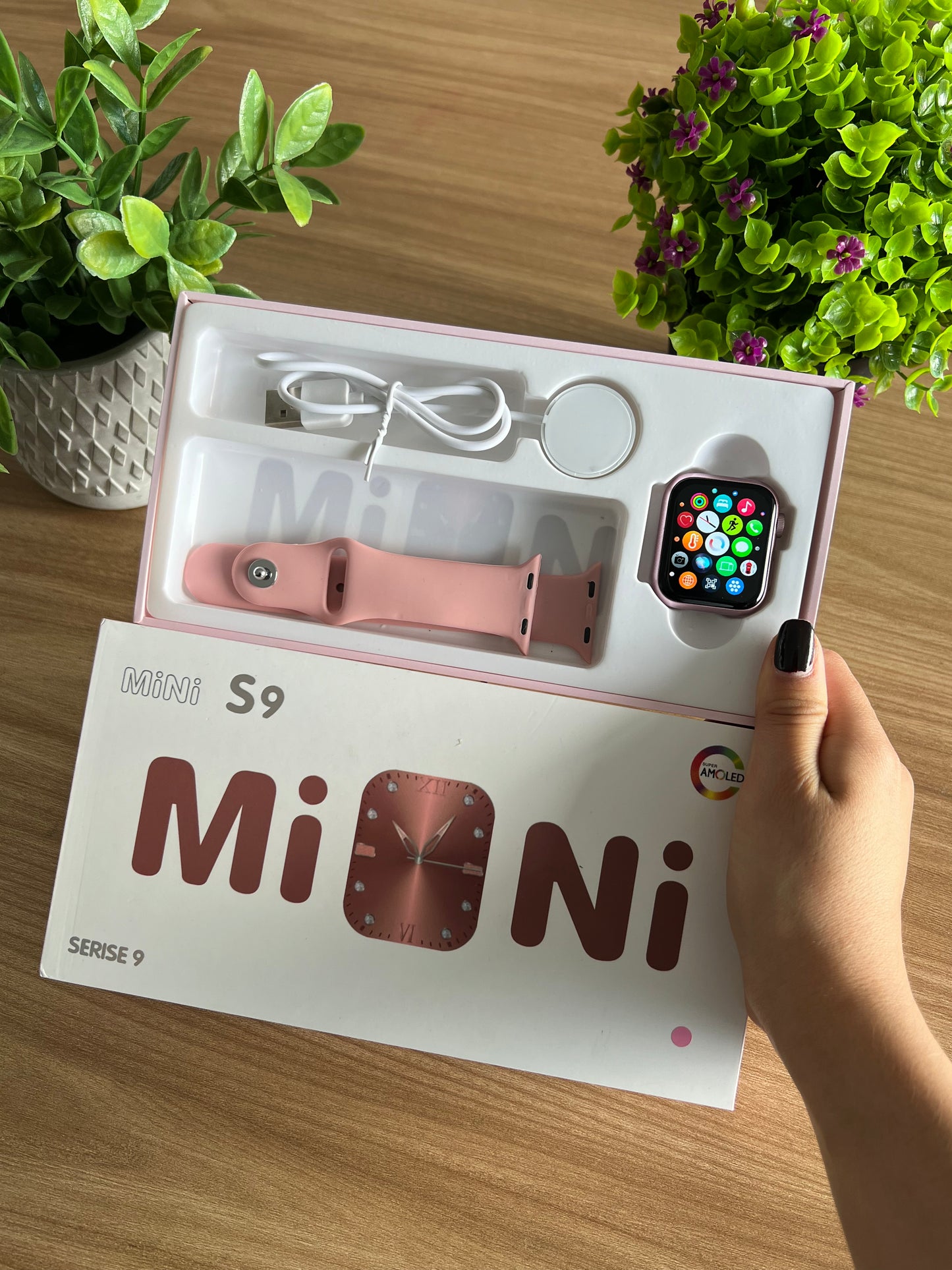 SMARTWATCH RELOJ INTELIGENTE MINI S9 MUJER