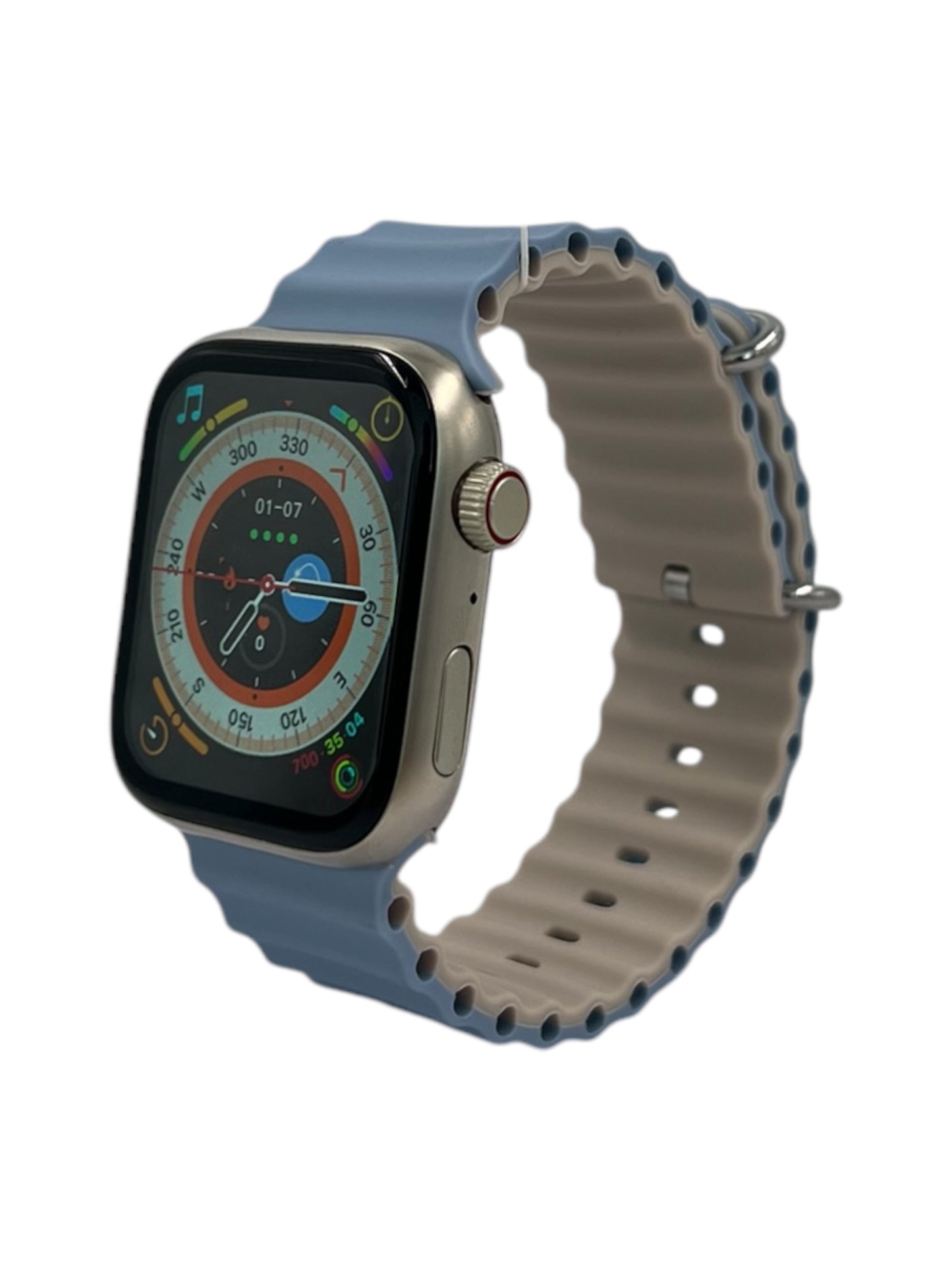 CORREA PULSO EN SILICONA DOBLE FAZ OCEAN IMANTADA PARA SMARTWATCH 42,44,45,49mm