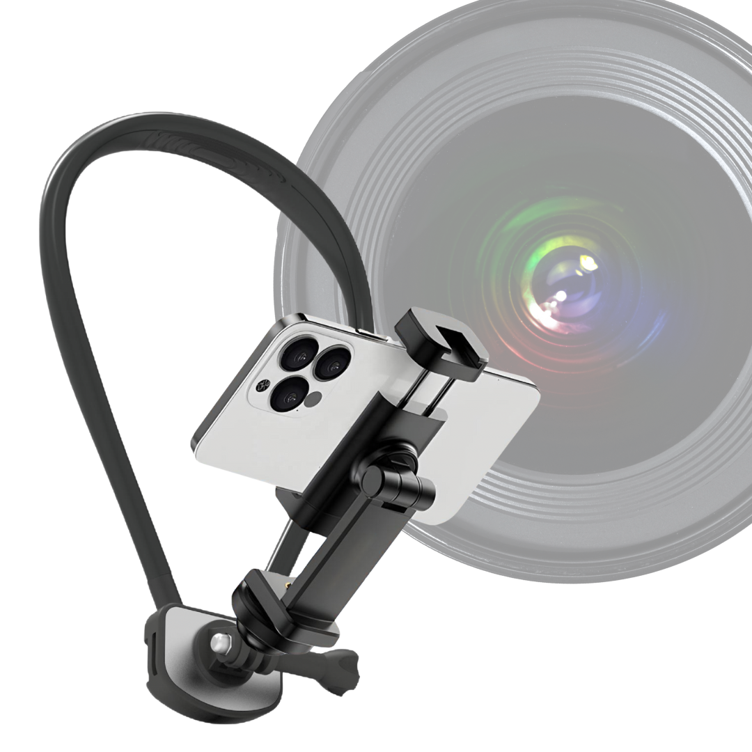 Soporte Celular Cuello Grabar Contenido Pov Ajustable