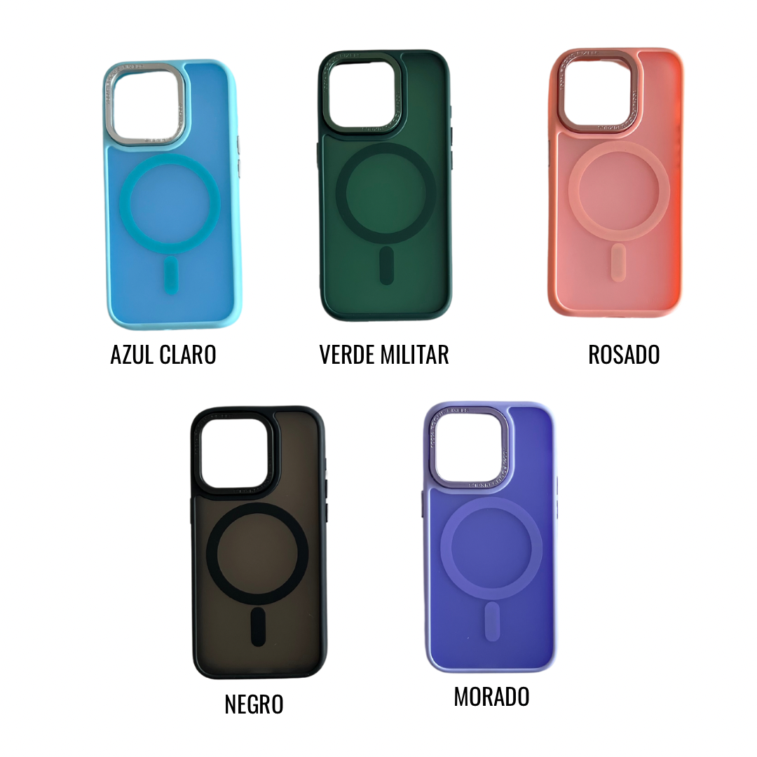 ACRILICO CASE FORRO CON MAGSAFE PARA IPHONE