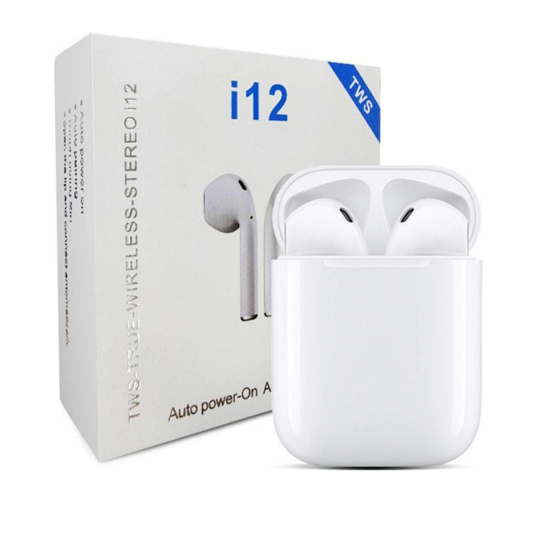 AUDÍFONOS INALAMBRICOS i12 INPODS