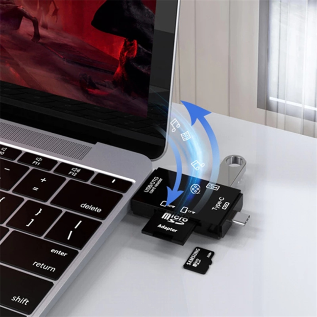 Lector Tarjetas Adaptador Multifuncional Memorias Micro Sd