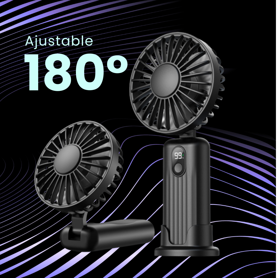 Mini Ventilador Usb Portatil Recargable Plegable Personal