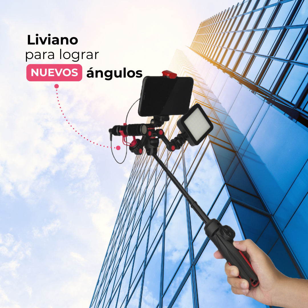 Extensor Trípode Para Accesorios Luces Micrófonos En Zapata
